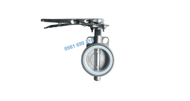 van buom tay gat inox DN100 4 van bướm tay gạt inox DN100 4