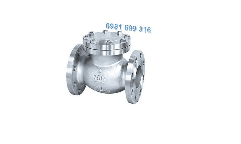 van 1 chieu inox mat bich 7 van 1 chiều inox mặt bích 7