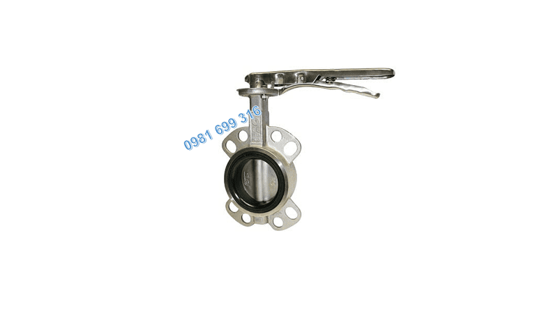 van buom tay gat DN125 5 van bướm tay gạt DN125 5